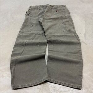 Vintage 90s Baggy Green Dickies Carpenter Pants